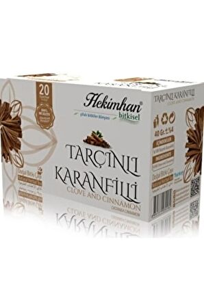 Tarçın Karanfil Çayı 20'li Süzen Poşet 6 Adet