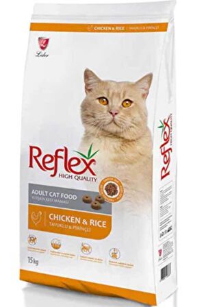 Tavuklu & Pirinçli Yetişkin Kedi Maması (15kg)