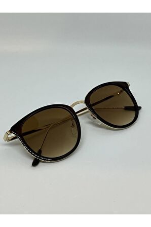Cat Eye Kadın Güneş Gözlüğü Leopar Desenli Retro