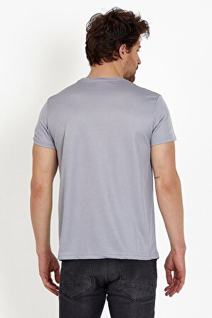 Slazenger REPUBLIC Erkek T-Shirt Gri