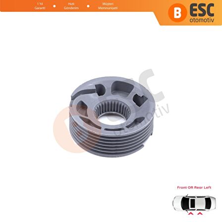 Range Rover L405 Sport L494 2013-2022 için 1 Adet Elektrikli Sol Kapı Cam Kriko Tamir Makarası