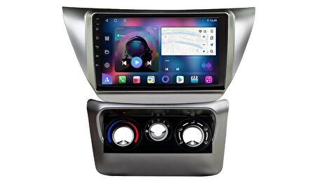 Mitsubishi Lancer (2005) Uyumlu Android Multimedya Sistemi – 4 Çekirdek İşlemci, 4GB RAM, 64GB Hafıza, CarPlay & Android Auto, Geri Görüş Kamerası