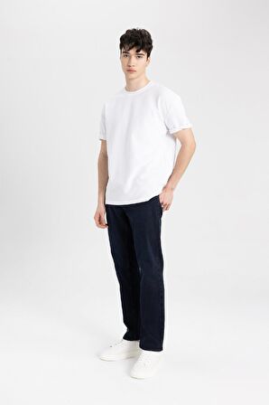DeFacto Sergio Regular Fit Normal Kalıp Normal Bel Boru Paça Jean Pantolon	 W7086AZ24SPNM83