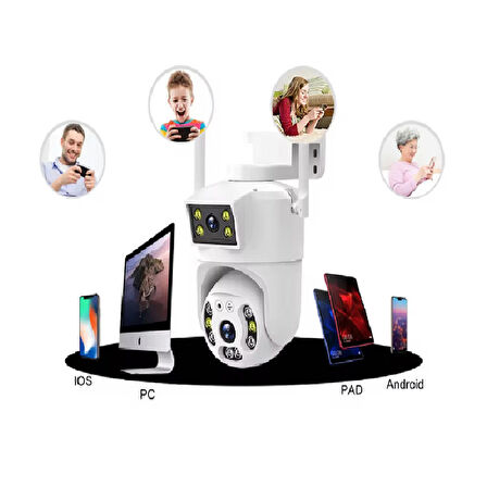 YS-10 PRO MAX IP WİFİ DIŞ MEKAN KAMERA