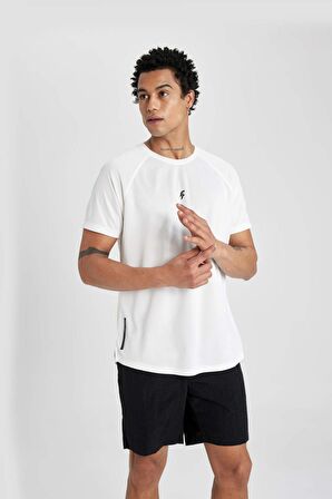 DeFactoFit Regular Fit Baskılı Kısa Boy Sporcu Deniz Şortu B5991AX24HSBK81