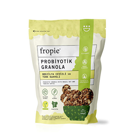 Probiyotik Granola - Brezilya Cevizi &amp; Kahve 200 gr