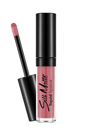 Kadife Dokulu Likit Mat Ruj - Silk Matte Liquid Lipstick - 006 CHERRY BLOSSOM - 8690604397358