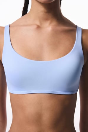 Açık Mavi  Bikini Üstü