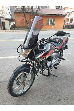 Honda CBF 150 Siperlik Ön Cam 2005 2017 Model 51cm Açıkfüme Renkli 4mm