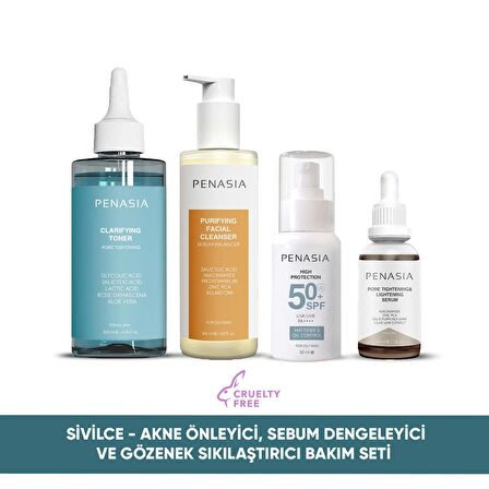 Sebum Dengeleyici ve Gözenek Sıkılaştırıcı Set