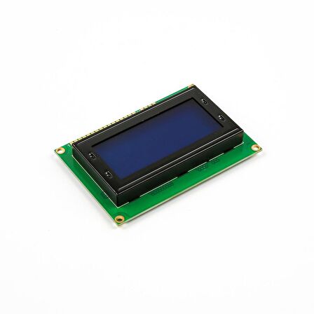 16x4 LCD Ekran Modülü Mavi Arka Işıklı (Arduino ile Uyumlu) - 1604A-V1.2