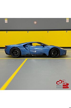 Ford Gt 2017 1/24 Ölçek Diecast Metal Model Araba