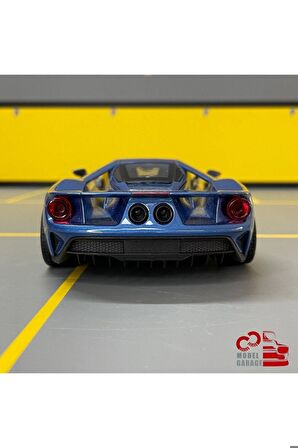 Ford Gt 2017 1/24 Ölçek Diecast Metal Model Araba