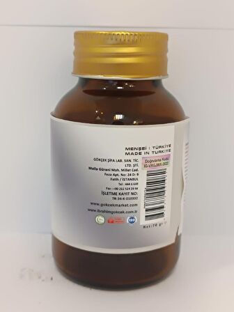 Zerdeçal Toz Ekstresi Cam 70 Gr