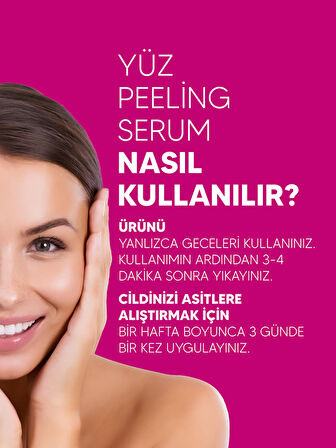 Kara Mürverli Yüz Peeling Serum