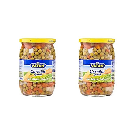 Vatan Garnitür Konservesi 560 Gr 2 ADET