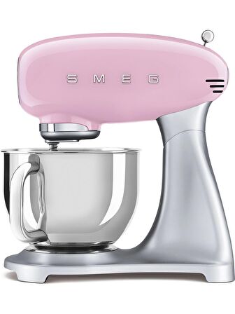 SMEG 50'S Style Retro Pembe Stand Mikser