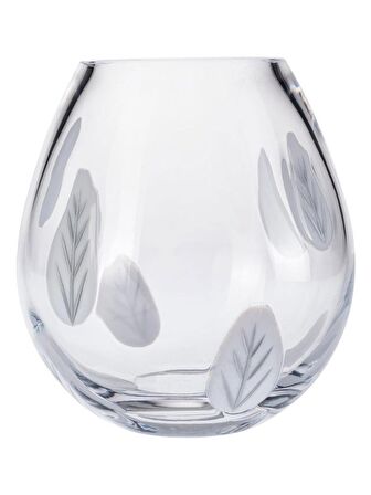 Paşabahçe Yapraklı Vazo Opal