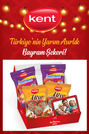 Kent Karışık Ve Misbon Sütlü Bayram Şekeri (375 GR X 4 ADET)