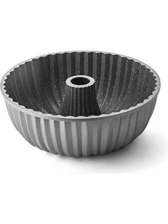 Emsan Griss Hardstone 24 cm Döküm Kek Kalıbı Gold