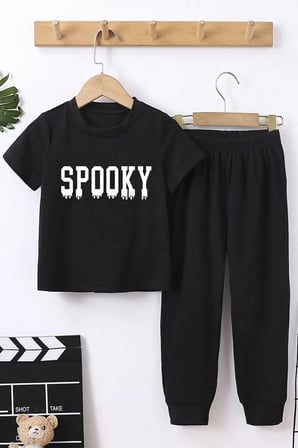 Çocuk Spooky Alt - Üst Eşofman Takımı