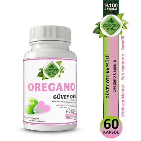 Güvey Otu Kapsül (OREGANO CAPSULE) 60 Adet
