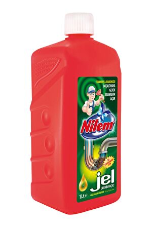 Nilem 1 lt Lavabo Açıcı Jel