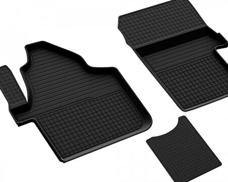 Mercedes Sprinter W906 Ön Çift Koltuk Ferrous 4D Havuzlu Kauçuk Paspas 2006-2018