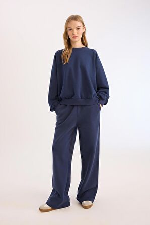 DeFacto Coool Wide Leg Eşofman Altı Beli Lastikli Geniş Bol Paça B3345AX25SPNV241