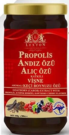 Lexton Andız Özü Katkılı Vişne Keçi Boynuzu Pekmezi 640 G 8680713316968