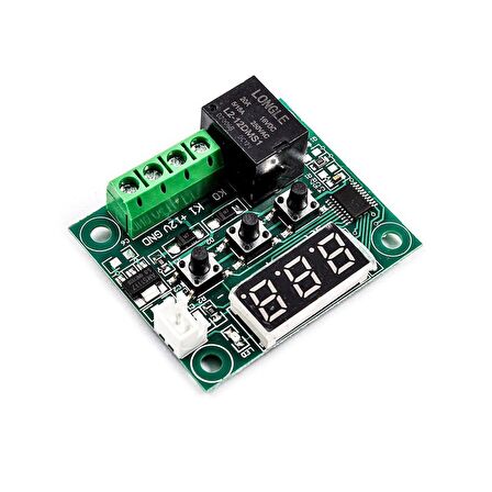 W1209 12V Sıcaklık Kontrollü Dijital Termostat