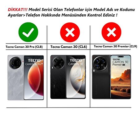 Tecno Camon 30 Pro CL8 Uyumlu Silikon Kılıf - Kamera Korumalı Esnek Pastel Renk Kapak - Lila