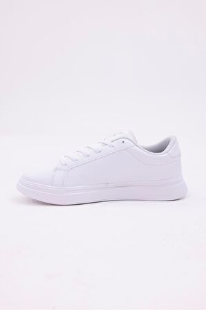 Dijital Baskı Unisex Beyaz - Siyah Dal Desenli Ayakkabı