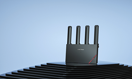 H3C Magic NX30 4 Port 3000Mbps Gigabit Dual Band Wi-Fi 6 Router