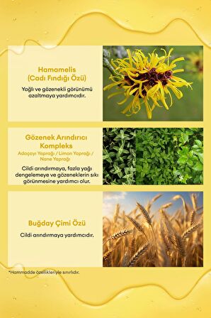 Yağlanma ve Gözenek Karşıtı Kağıt Maske APIEU Hamamelis Sheet Mask