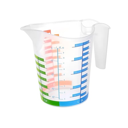 Ölçü Kabı Dereceli Renkli 500Ml