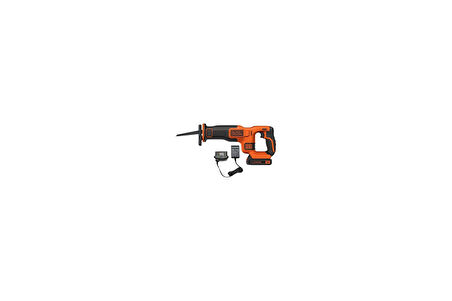 Black+Decker Bdcr18/Qw Tilki Kuyruk Testere, Çok renkli, 18 Volt / 1.5 Ah Li/Ion