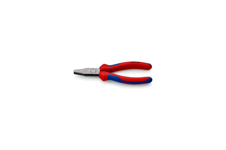 Knipex Düz Kargaburun Siyah Atramentize, Çok Bileşenli Saplı 160 mm 20 02 160