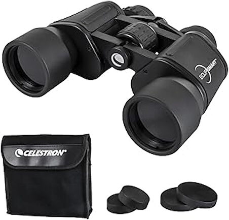 Celestron 71238 10 X 42 EclipSmart Solar Dürbün, Siyah