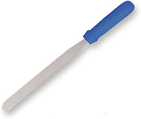 Çelik Pasta Spatulası - Pasta Sıvama Paleti - Palet Bıçağı - Pasta Dekorasyon Icing Spatulası - Düz 30 cm