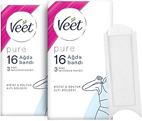 Veet Pure Hipoalerjenik Bikini & Koltuk Altı Ağda Bandı,