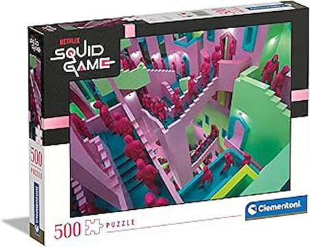 - 500 Parça Squid Game Yetişkin Puzzle - 35130