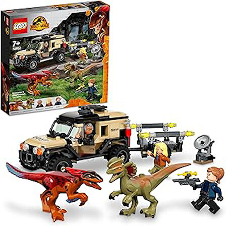 LEGO® Jurassic World Pyroraptor ve Dilophosaurus Nakliyesi 76951-7 Yaş ve Üzeri Yaratıcı Çocuklar için Oyuncak Yapım Seti