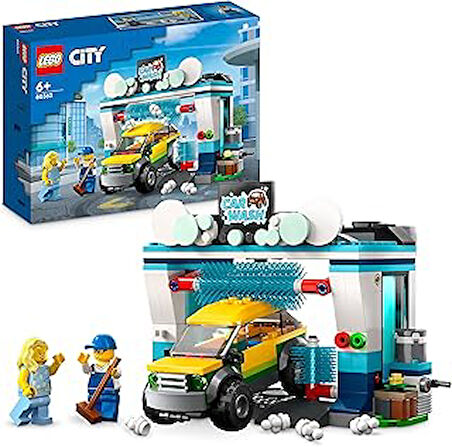 LEGO® City Oto Yıkama 60362 Oyuncak Yapım Seti