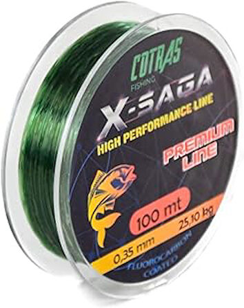 Cotras X-Saga Monofilament Olta Misinası 100mt