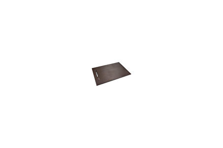 2K 575-2 Sümen Takımı MDF Malzemeden Suni Deri Kaplı Tek Parça Pad Toplantı Sümeni 45x32 cm, Kahve