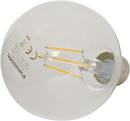 E27 Led Filament Lamba, Sarı Işık , 7W, 806 Lümen, G95