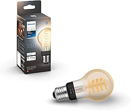 Hue White Ambiance E27 Akıllı Led Filament Ampul, Tekli