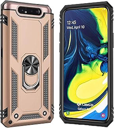 CaseUp Galaxy A80, CaseUp Magnetic Ring Uyumlu Kılıf