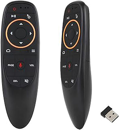 2.4g Kablosuz Air Mouse 6 Eksenli Jiroskop Akıllı Pc Android Dizüstü Projektörü Sunum Kumandası G10S